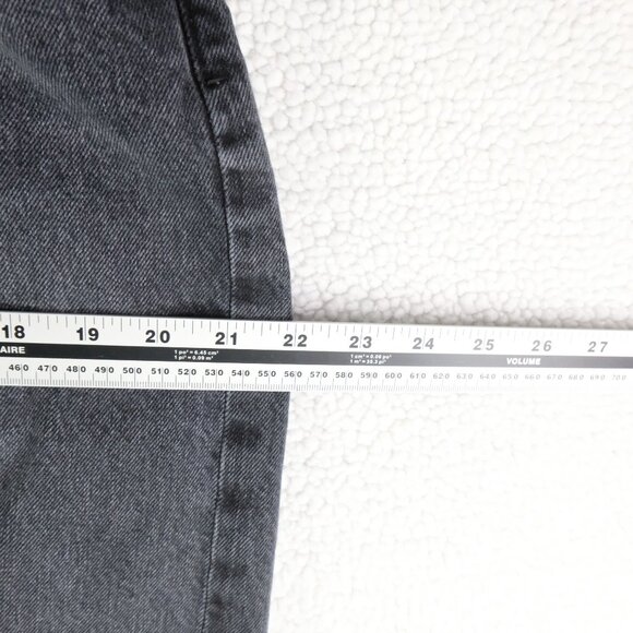 Agolde 90’s Jeans in Dark Grey - Women’s 32 - Picture 7 of 12